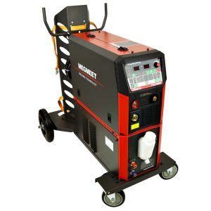Inwertorowy półautomat spawalniczy Dex PM 3000 (zestaw chłodnica i wózek) Megmeet